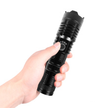 High Quality 2000lm Aluminium Waterproof Super Bright Powerful Tactical Rechargeable USB Zoomable XHP50 LED Flashlight